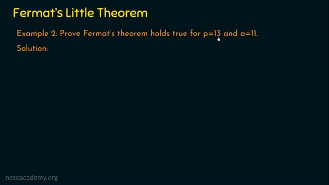 Fermat's Little Theorem смотреть онлайн