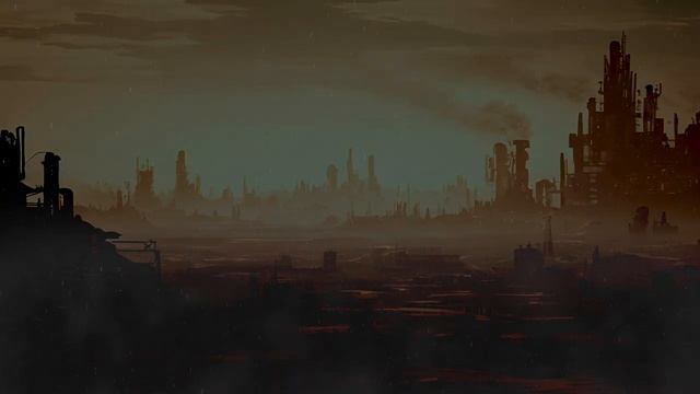 Cityscape Rainstorm: Ethereal Cyberpunk Ambience смотреть онлайн