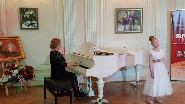 Русская народная песня "Пряха", Бобрякова Яна, 9 лет смотреть онлайн