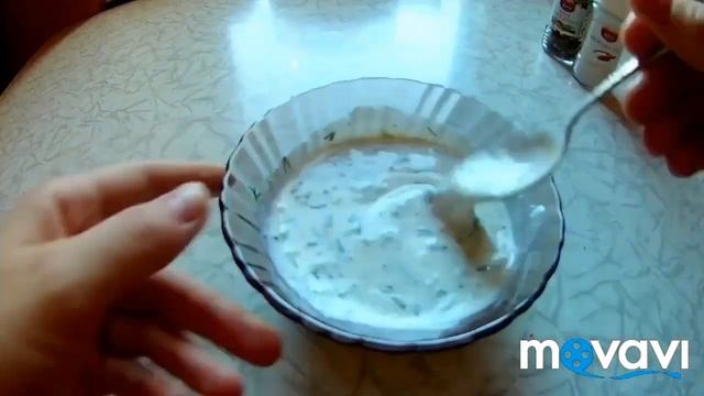 Диетический соус из йогурта. Быстро и вкусно. смотреть онлайн