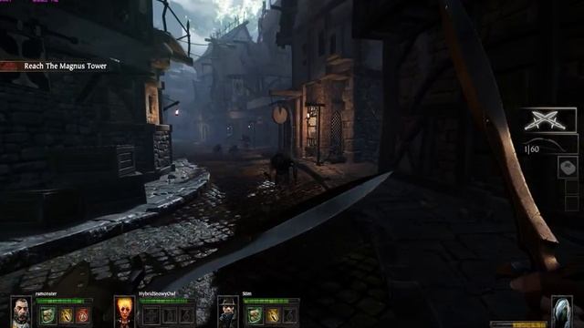 Warhammer - End Times - Vermintide (GTX 960m 2GB) смотреть онлайн