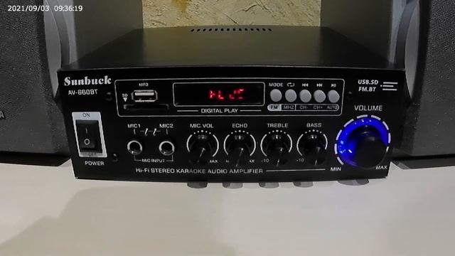 SUNBUCK AV 660BT - AMPLIFICADOR смотреть онлайн