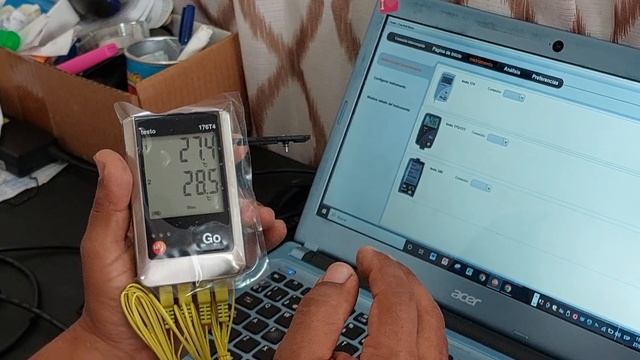 Data logger TESTO 176-T4 смотреть онлайн