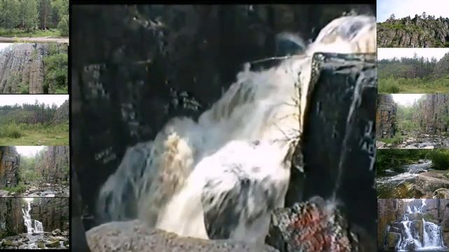 Иркутская область ---- Водопад Уковский смотреть онлайн