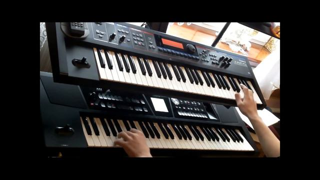 Milano - Jasnowłosa ( Keyboard Cover ) Roland BK-5 & Juno Di смотреть онлайн