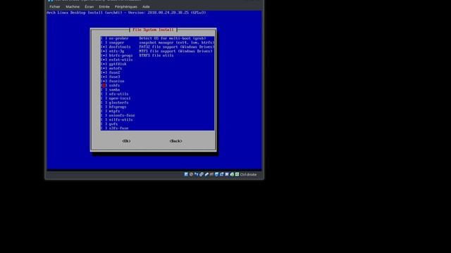 archdi - Démo Arch Linux Desktop Installer avec commentaires français смотреть онлайн