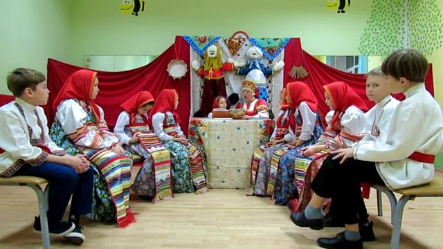 Сказка "Петушок- золотой гребешок" кол-в театрально-сценического творчества "Затейники" ГДК смотреть онлайн