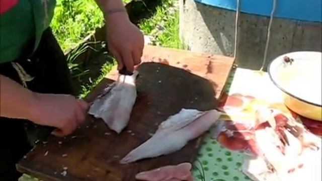 Как очистить судака за минуту? смотреть онлайн