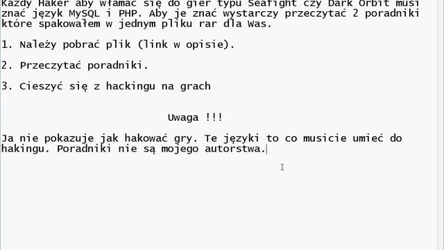 Kursy języków MySQL i PHP aby hakować gry смотреть онлайн