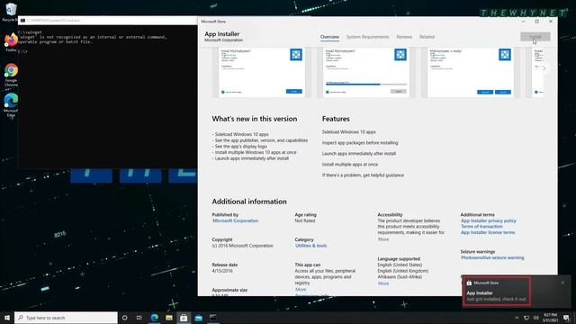 Winget - Microsoft Package Manager is not installing? [SOLVED] in 2 minutes смотреть онлайн