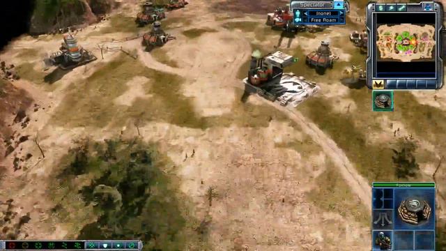 [C&C: Kane's Wrath] (1v1): viRUS098 (GDI) -vs- XTremeAssault(GDI) смотреть онлайн