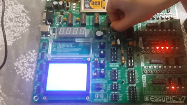 Embedded Systems Design Project:  Washing Machine Design On The MikroElektronika Board