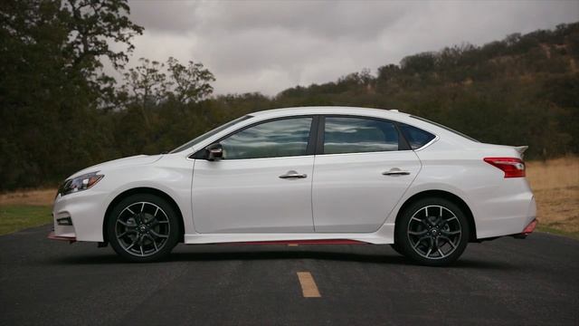 2017 Nissan Sentra NISMO Exterior Design in White | AutoMotoTV смотреть онлайн
