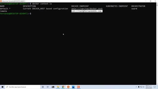 Trabajando con contextos en Docker - Tutorial смотреть онлайн