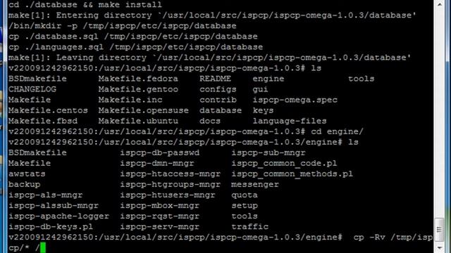 Install ispCP | Chapter 2 смотреть онлайн