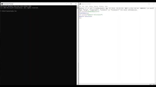 OpenCV Python Tutorial | Installation & Intro | Video - 1 смотреть онлайн
