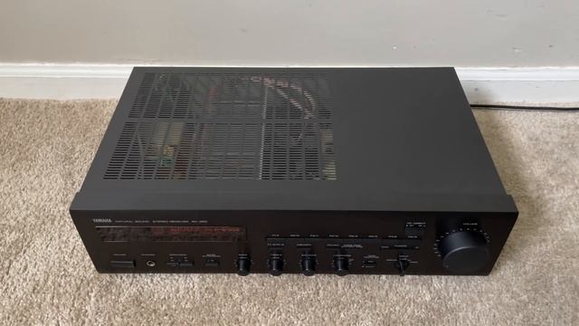 Yamaha RX-350 Home Stereo Audio AM FM Receiver смотреть онлайн