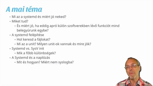 Linux alapjai: a Systemd I. смотреть онлайн