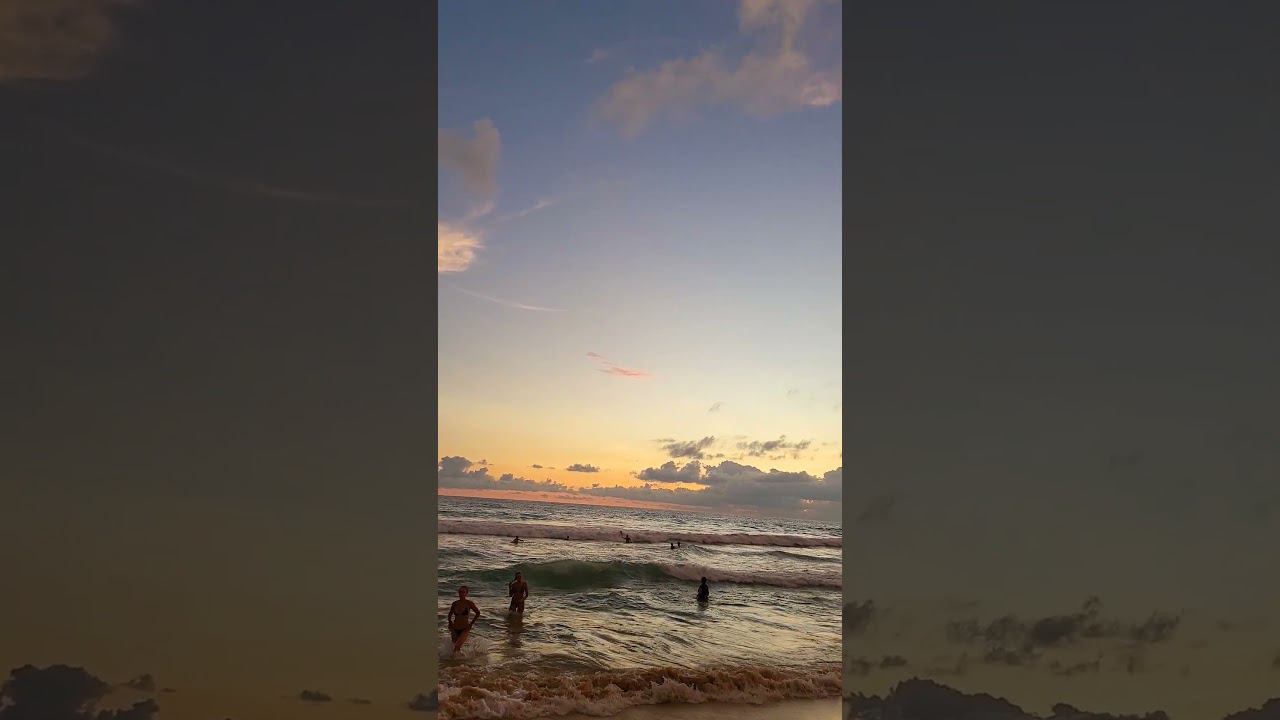 Закат на Шри-Ланке, пляж Хиккадува смотреть онлайн