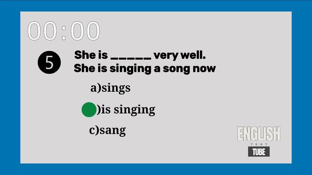 Present Continuous | English Grammar Quiz! Can you score 10/10 ? смотреть онлайн