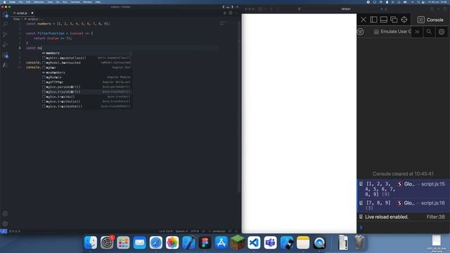 How to filter an Array in Javascript смотреть онлайн