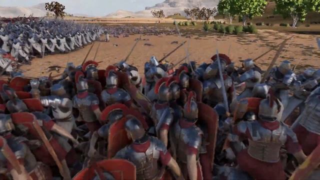 THE BATTLE OF TWO VILLAGES ARMY - UEBS 2 | BATTLE SIMULATOR 2 смотреть онлайн