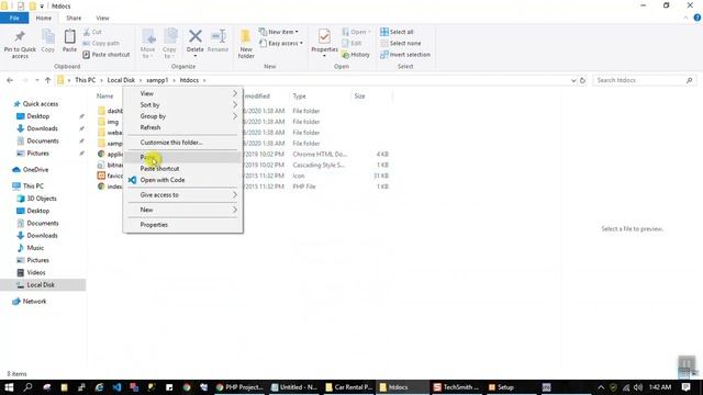 HOW TO INSTALL XAMPP AND LOAD PHP PROJECT смотреть онлайн