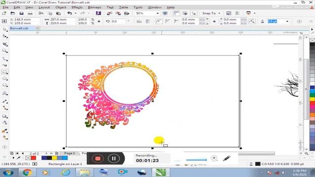How to color Clipart | How to Colour Vector | Coreldraw Powerclip & Trash Option смотреть онлайн
