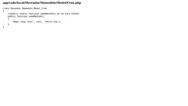 Magento: How do I register a modules' cronjob? (2 Solutions!!) смотреть онлайн