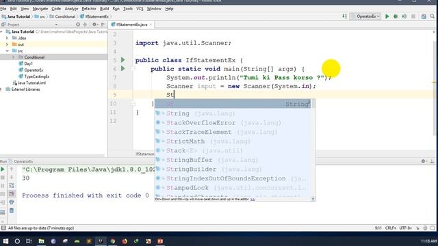 #9 Java Tutorial for Beginners: IF Conditional Statements смотреть онлайн