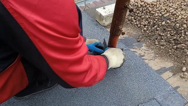 Разделка трубы (мачта для антенны) смотреть онлайн