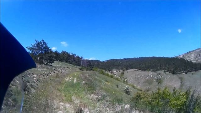 Крым Феодосия и окрестности Покатушка в стиле эндуро Racer Ranger 200 01 05 2016 смотреть онлайн