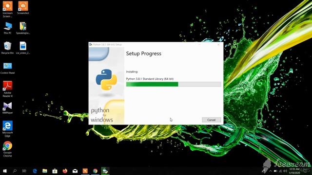How To Download And Install Python 3.8.1 In Windows 10? смотреть онлайн