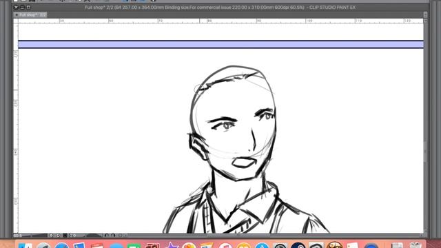 Let's create Manga: Sketch and negative space (Part 3) смотреть онлайн