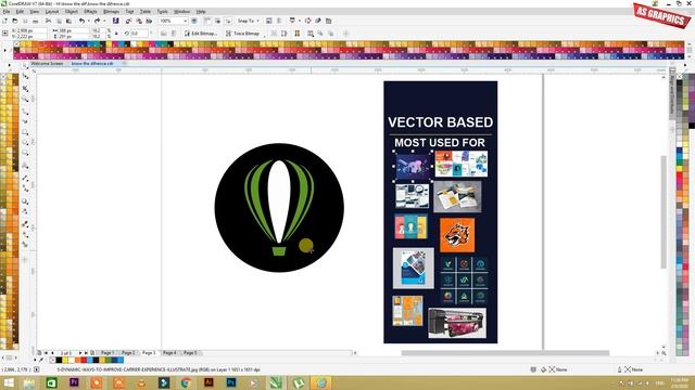Know The Difference Between | Photoshop - Coreldraw - illustrator - Designing software | urdu/hindi смотреть онлайн