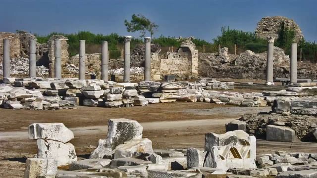 Достопримечательности Сиде - Турция. смотреть онлайн