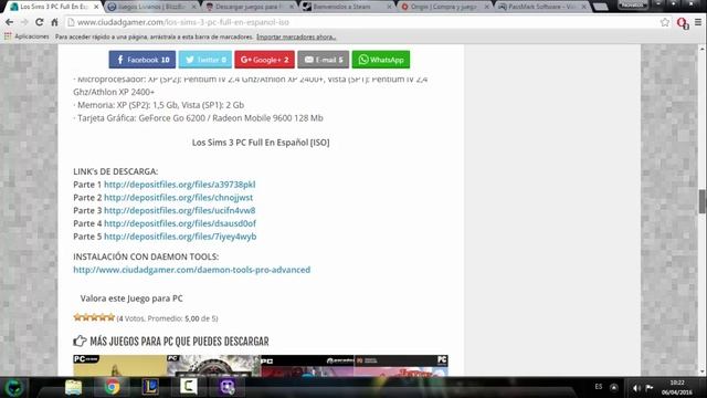 Paginas para descargar juegos gratis 100% Recomendado! смотреть онлайн