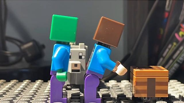 Lego Stop Motion /The Zombie/Lego Minecraft #lego #animation #brickfilm смотреть онлайн