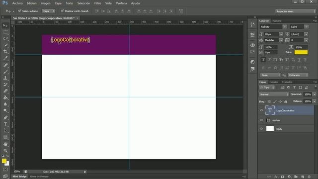 #2 Trabajando con Guías - Curso diseño web en Photoshop cs6 смотреть онлайн