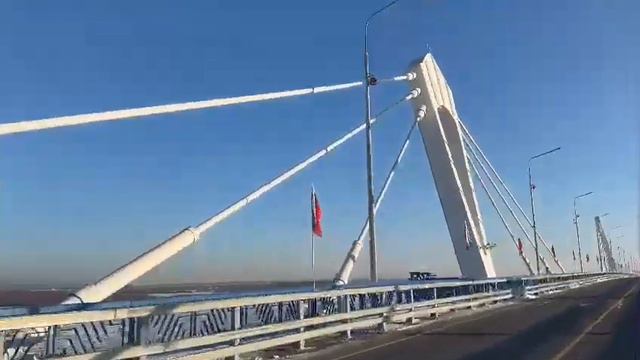 В Благовещенске открыли движение по новому мосту через Зею смотреть онлайн