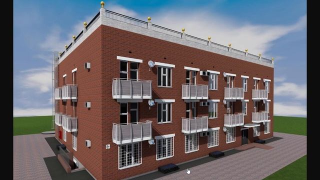 Трехэтажный частный дом для сдачи помещений аренду (Часть 1). смотреть онлайн