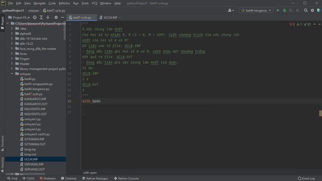 Bài 47: Đề thi python 06 - giải thuật Euclid - Ước chung lớn nhất - Hướng dẫn giải đề thi python смотреть онлайн
