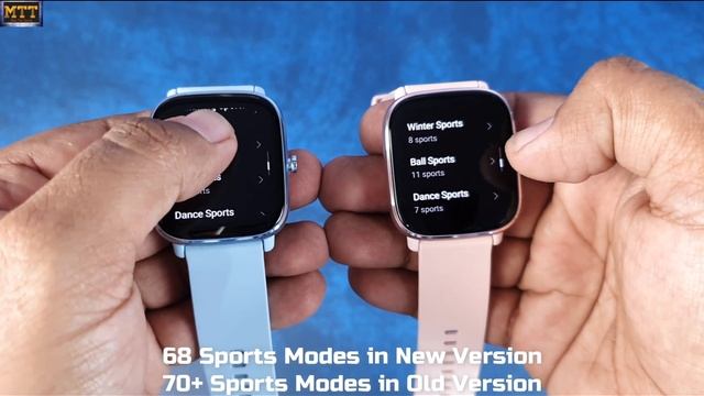 Practical Comparison between Amazfit GTS2 Mini New Version Vs Old Version. What is the difference? смотреть онлайн