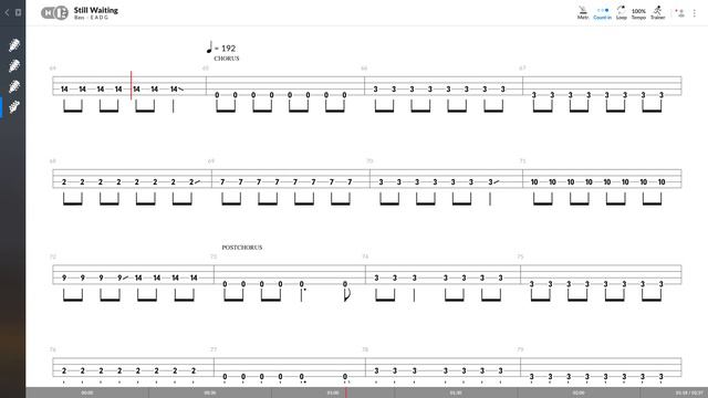 Sum 41 - Still Waiting (BASS TAB PLAY ALONG) смотреть онлайн