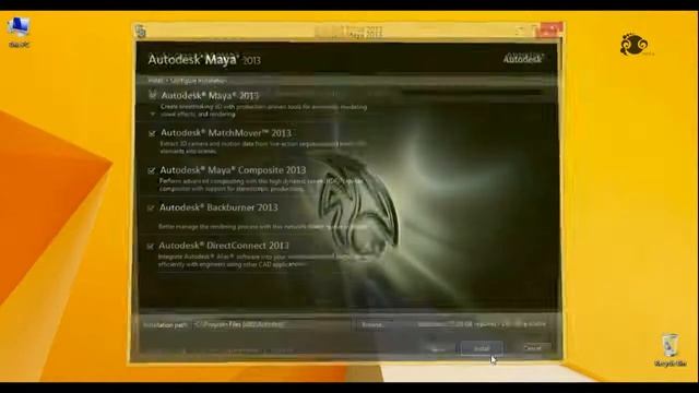 Tutorial How to Install maya in Windows 8 1 смотреть онлайн