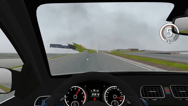 Assetto Corsa | VW Jetta GT VI 2.0 TDI 16v 2.7 bar | Garrett 2260VK 200++HP 60-250 KMH смотреть онлайн