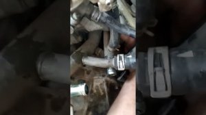 Снятие стартера на Nissan R'nessa