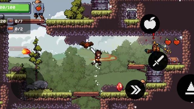 Играю в Apple Knight 2 смотреть онлайн