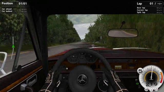 [Race On] 1966 Mercedes-Benz 300SEL 6.3 @ 64 Solitude Circuit смотреть онлайн