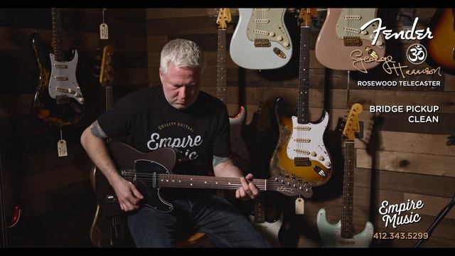 Fender George Harrison Rosewood Telecaster - EMPIRE MUSIC смотреть онлайн